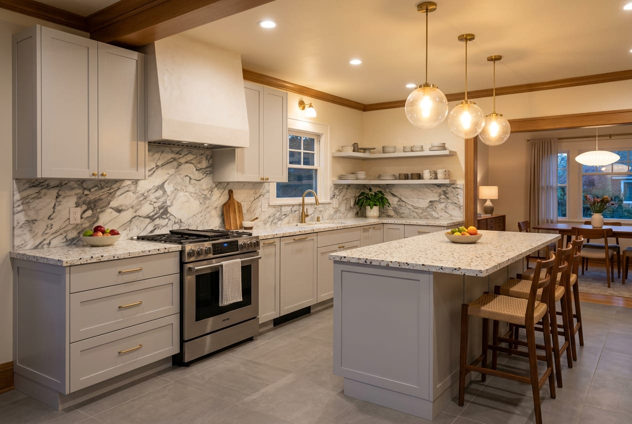 Gutierrez Kitchen Remodeling Company, kitchen remodeling in Mill Creek, completed project 2